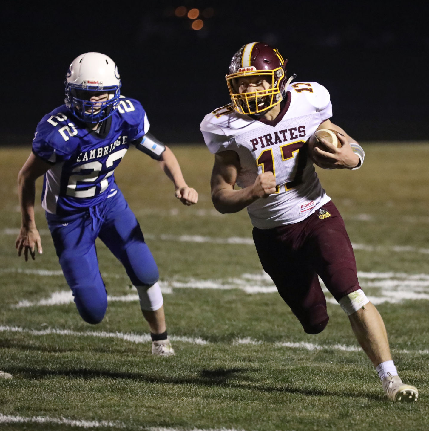 Cambridge 43, Waterloo 13